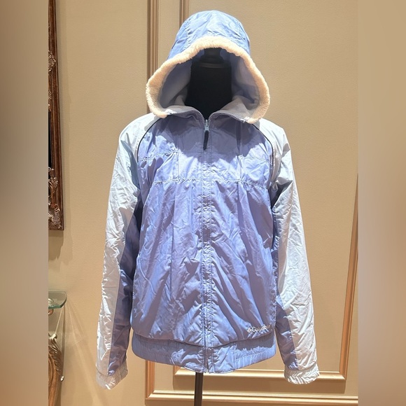 Columbia Youth Fleece-Lined Hooded Softshell Jacket Size 18/20 - Picture 5 of 7